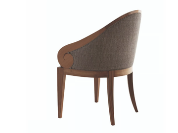 SEAN - Solid wood chair with armrests by Martini Interiors - view 3